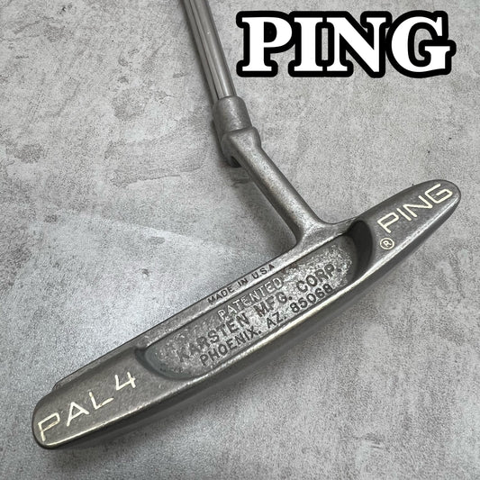 レフティー　PING　PAL4　ステンレス　メンズゴルフ　パター　左利き用　35インチ　ピン　パル
