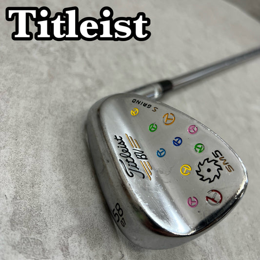Titleist　タイトリスト　ダンシングボーケイ　SM5	メンズゴルフ　SW　サンドウェッジ	58°	34.5インチ　C-7　ウェッジ　右利き用