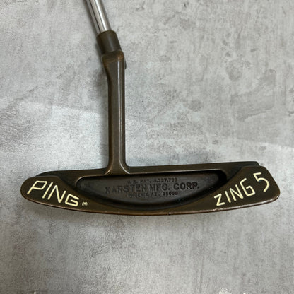 PING　ZING5　カッパー　メンズゴルフ　パター　右利き用　36インチ　ピン　ジング