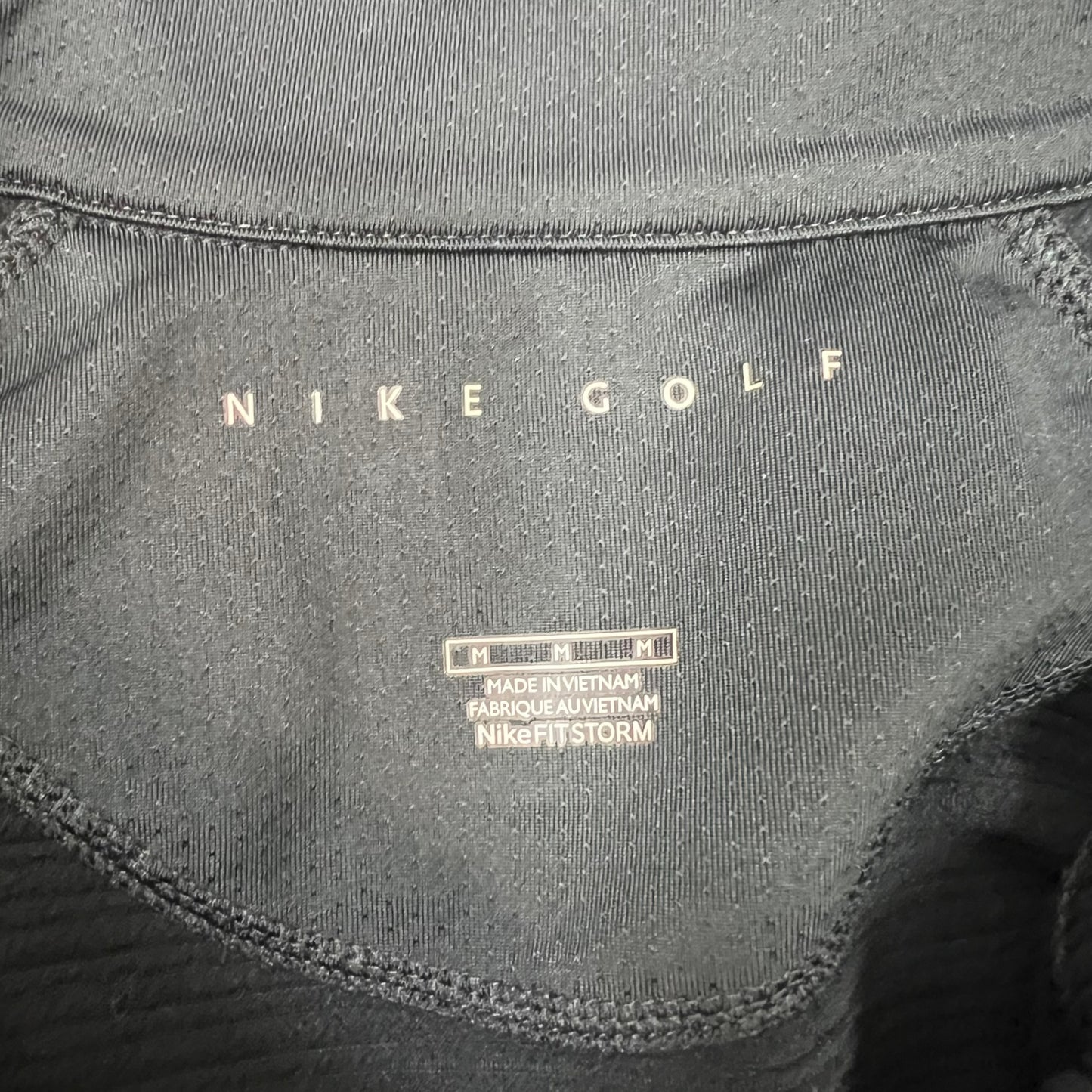 Nike　レディースゴルフウェア　長袖トップス　M　ハーフジップ　ブラック　黒　ナイキ　アパレル　トレーナー