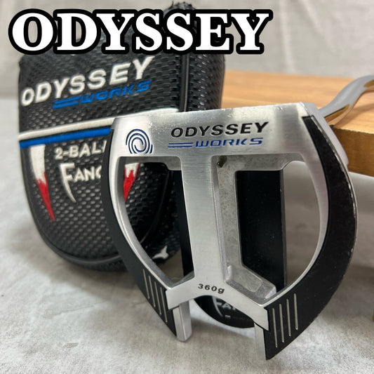 オデッセイ　ワークス　ファング　メンズゴルフ　パター　右利き用　ODYSSEY　WORKS　FANG
