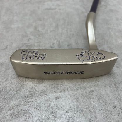 ディズニースポーツ　ミッキーマウス　レディースゴルフ　パター　右利き用　ピン型　33インチ　DISNEY SPORTS　MICKEY MOUSE