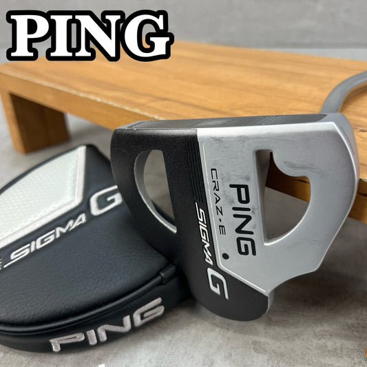 PING　クレイジー　シグマG　メンズゴルフ　パター　右利き用　34インチ　ネオマレット型　ピン　CRAZ・E　SIGMA G