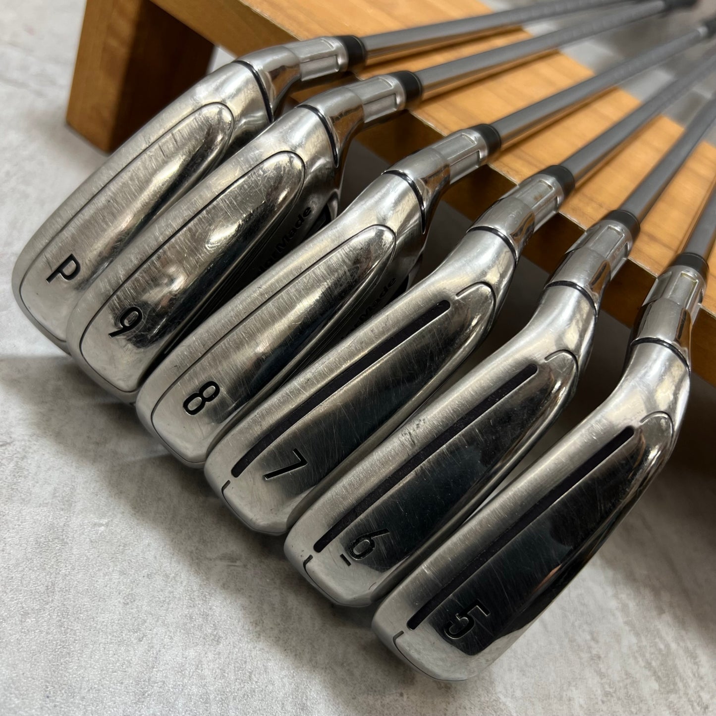 TaylorMade テーラーメイド M6 メンズゴルフ アイアンセット 5番〜PW 6本 右利き用 純正シャフト スチール S