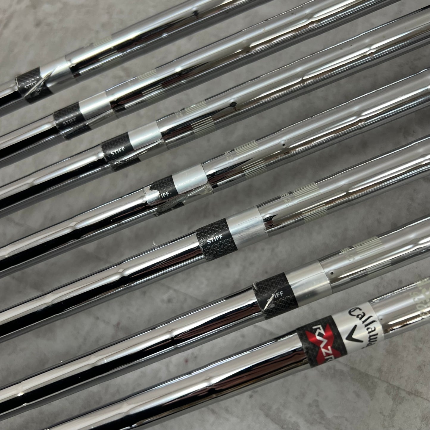 キャロウェイ　レイザーX　メンズゴルフ　アイアンセット　7本　S　右利き用　Callaway　RAZR