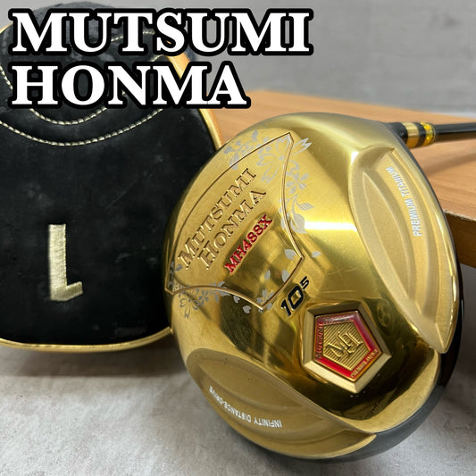 ムツミホンマ　MH488X　メンズゴルフ　ドライバー　R　10.5°　右利き用　MUTSUMI HONMA