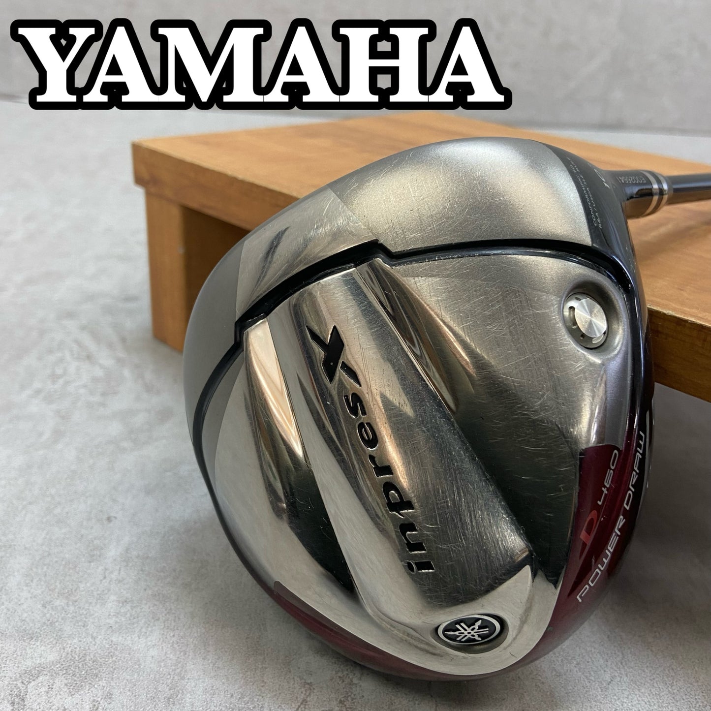 ヤマハ　inpres X D460　メンズゴルフ　ドライバー　S　10°　右利き用　YAMAHA