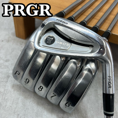プロギア　GN502　メンズゴルフ　アイアンセット　6本　S　右利き用　PRGR