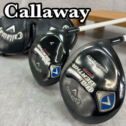 キャロウェイ　ビッグバーサ　ベータ　メンズゴルフ　フェアウェイウッドセット　2本　R　右利き用　Callaway　BIGBERTHA　BETA
