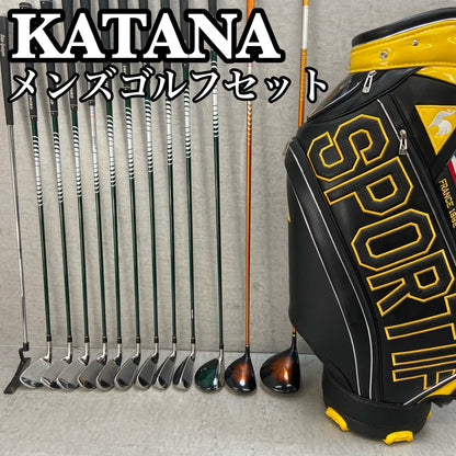 カタナ　ソード　メンズゴルフ　クラブセット　13本　右利き用　KATANA　SWORD