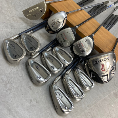 スリクソン　ダンロップ　メンズゴルフ　クラブセット　13本　S　右利き用　SRIXON　DUNLOP