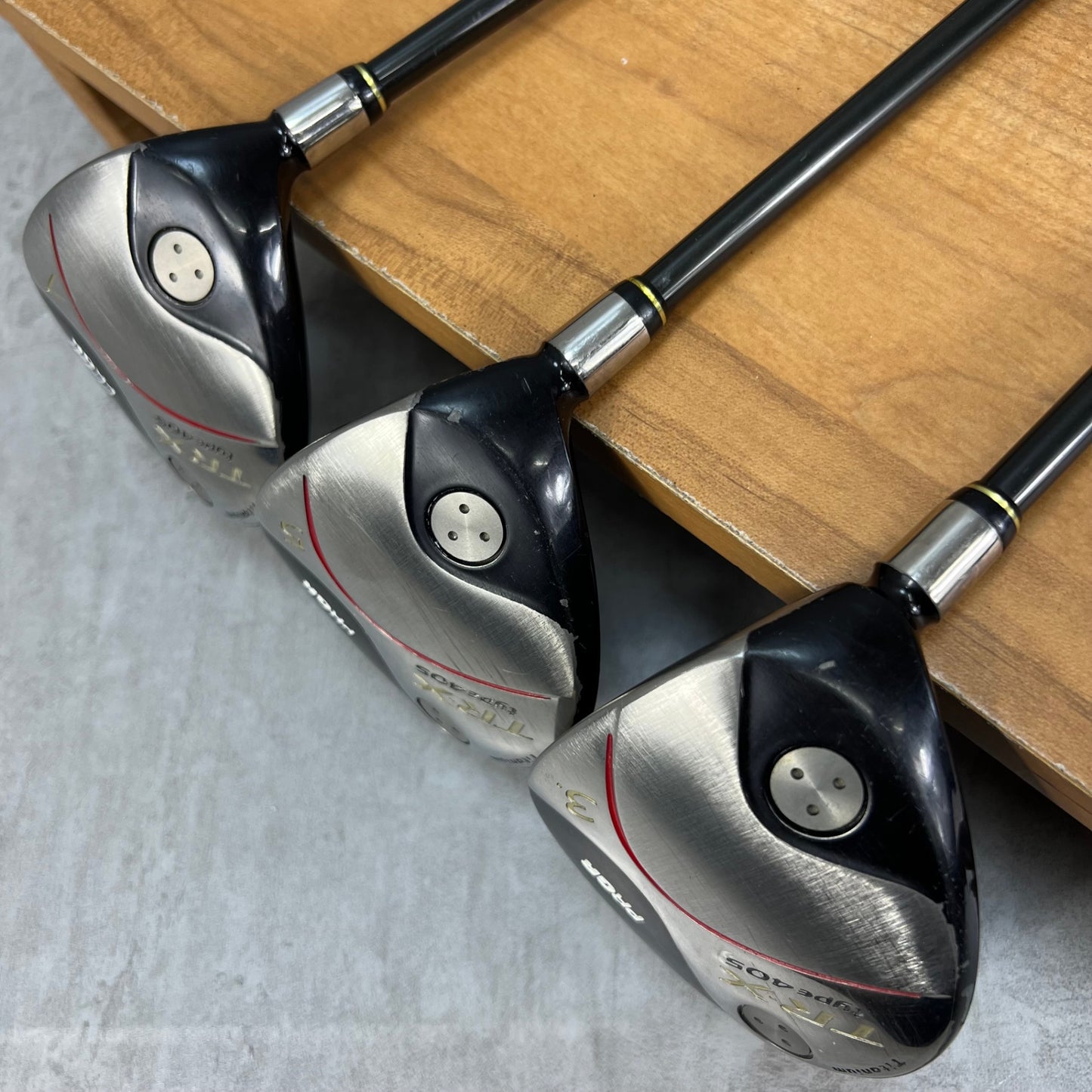 プロギア　TR・X type405　レディースゴルフ　ウッドセット　3本　A　右利き用　フェアウェイ　3W　5W　7W　PRGR