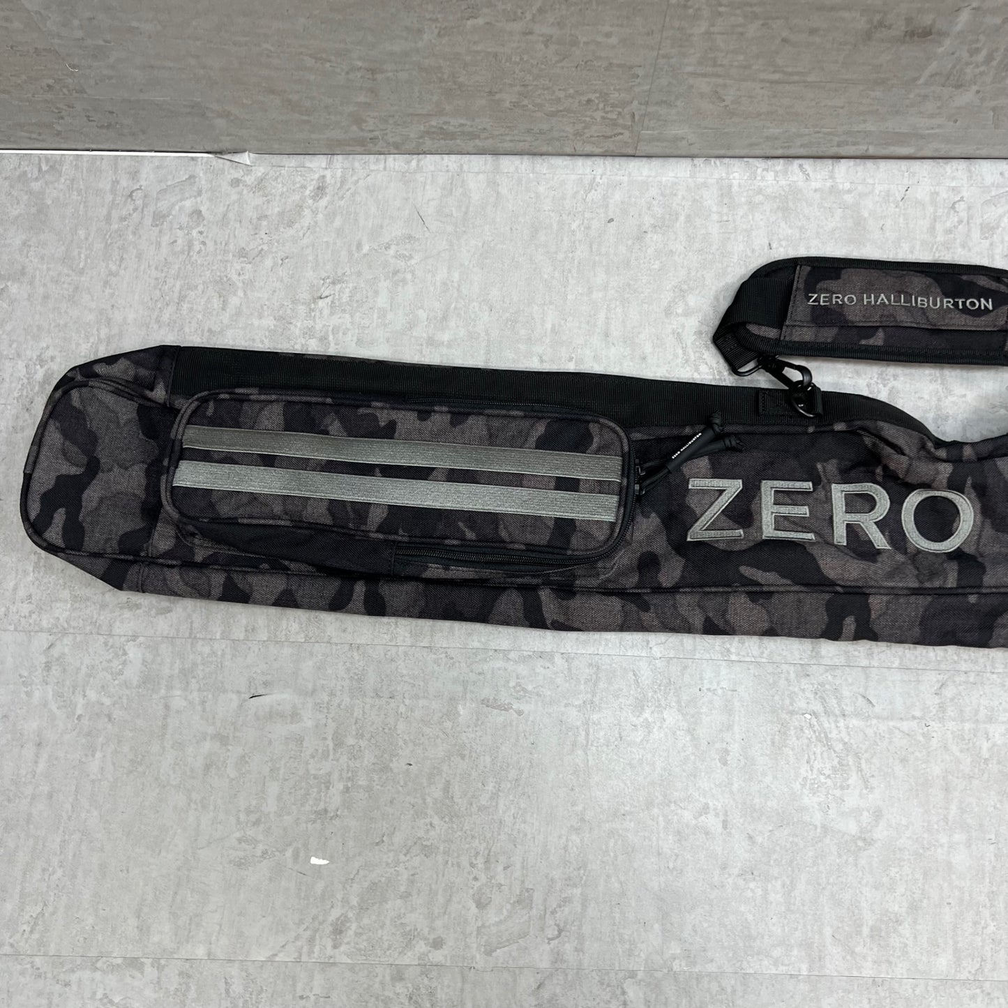 ZERO HALLIBURTON ゼロハリバートン ゴルフクラブケース ZHG-CB1 ブラックカモフラ 46インチ対応 軽量0.8kg ショルダー付き