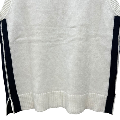 PEARLY GATES パーリーゲイツ　レディース　女性用 ベスト　Vネック　0号　XSサイズ　ホワイト