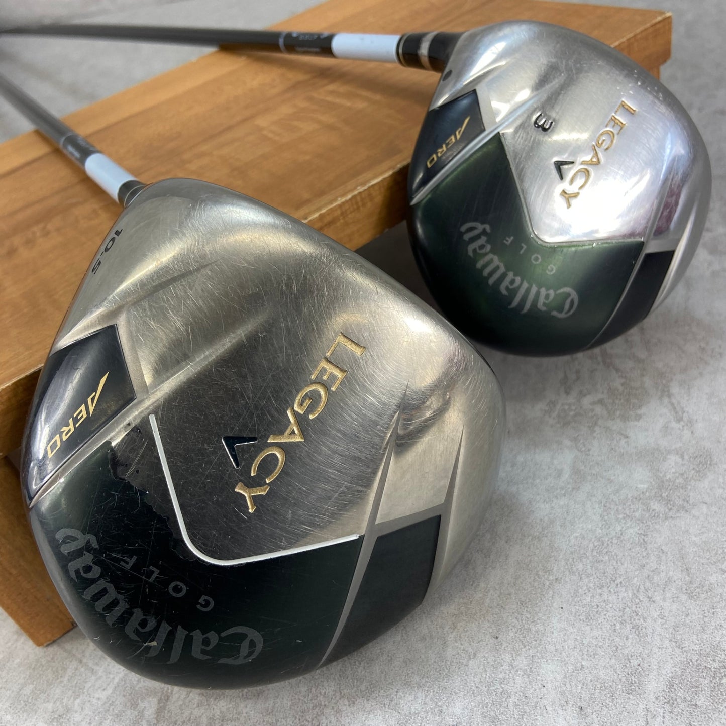 レフティー　キャロウェイ　レガシー　エアロ　メンズゴルフ　ウッドセット　2本　S 左利き用　Callaway LEGACY　AERO