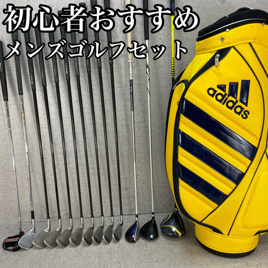 ブリヂストン　アディダス　メンズゴルフ　クラブセット　13本　右利き用　BRIDGESTONE　adidas