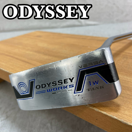 オデッセイ　ワークス　ヴァーサ　1W タンク　メンズゴルフ　パター　右利き用　ODYSSEY　WORKS VERSA 1W TANK