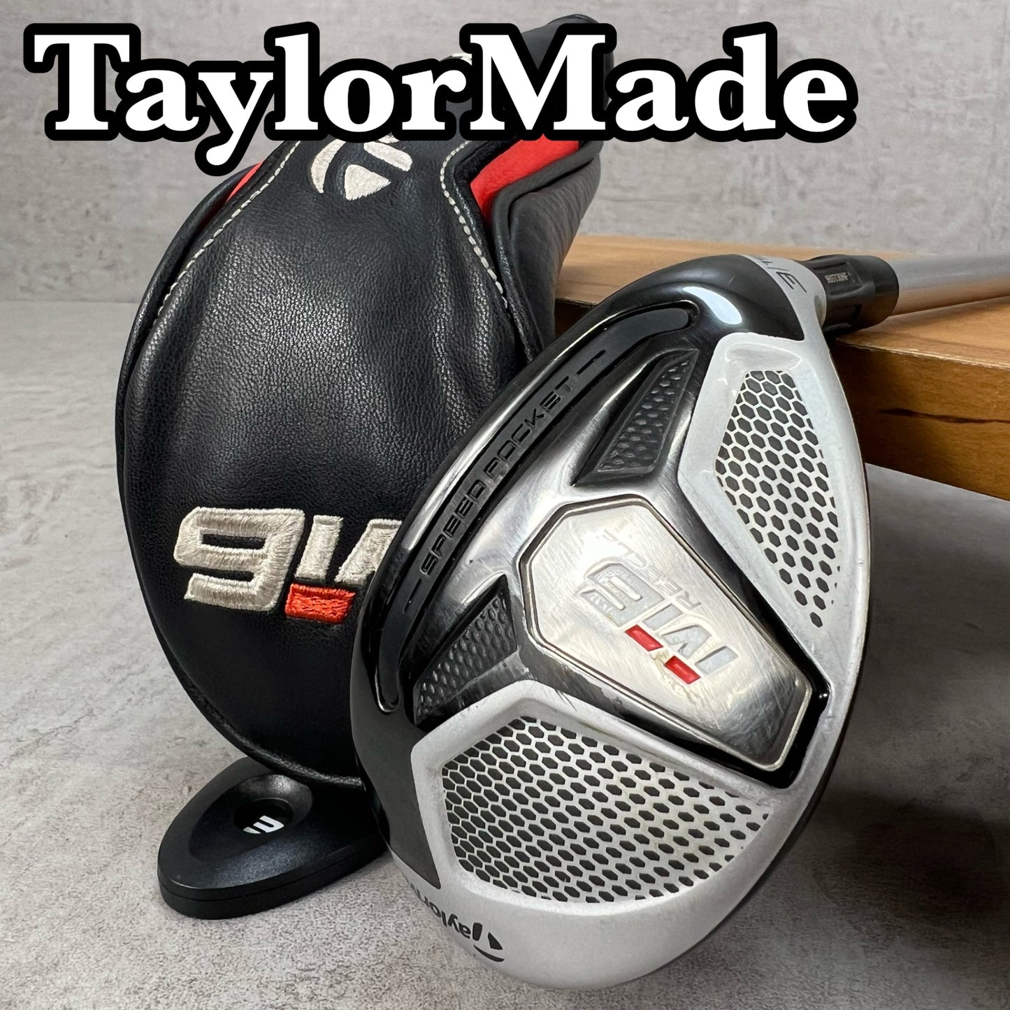 テーラーメイド　M6　メンズゴルフ　3UT　S　19°　右利き用　ユーティリティ　TaylorMade　ヘッドカバー