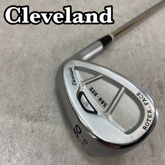 Cleveland　クリーブランド　588　RTX	メンズ　男性　ゴルフ	AW　アプローチウェッジ　50°　35インチ　D-3　S　右利き用