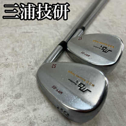 三浦技研　WMF-05　メンズゴルフ　ウェッジ2本セット　右利き用　アプローチ　サンド　52° 57° ミウラギケン