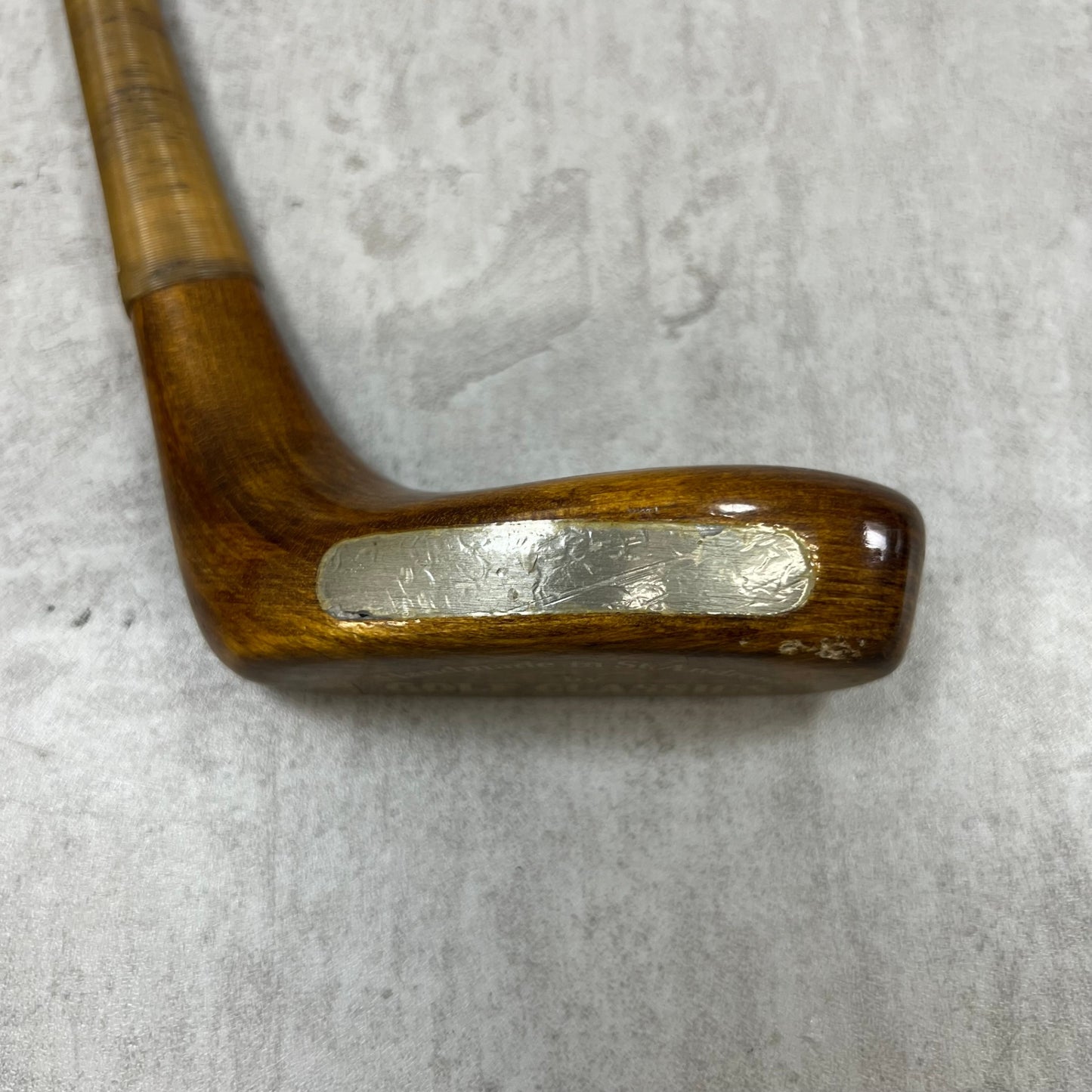 St.Andrews セントアンドリュース	　ゴルフクラシックス　ハンドメイド　木製パター　ピン型　32インチ　右利き用