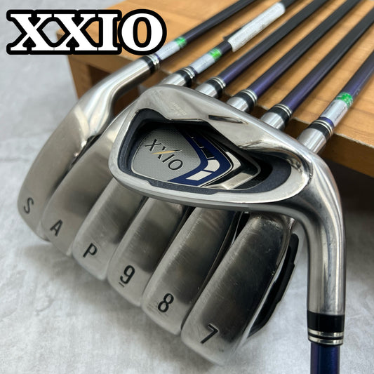 ゼクシオ　9代目　MP900　メンズゴルフ　アイアンセット　7本　R　右利き用　XXIO　カーボン