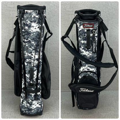 タイトリスト　ゴルフ　スタンド式キャディバッグ　約9型　カモフラ　Titleist