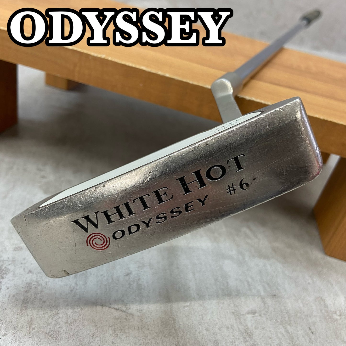 オデッセイ　ホワイトホット　#6　2ドット　メンズゴルフ　パター　右利き用　33インチ　ピン型　ODYSSEY　WHITE HOT