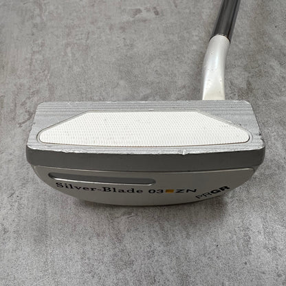 PRGR　プロギア　シルバーブレード03 ZN　メンズゴルフ　PT　パター　マレット　ショートネック	33インチ　右利き用