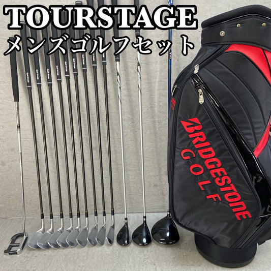 ツアーステージ ブリヂストン　メンズゴルフ　クラブセット　13本 右利き用 TOURSTAGE　BRIDGESTONE