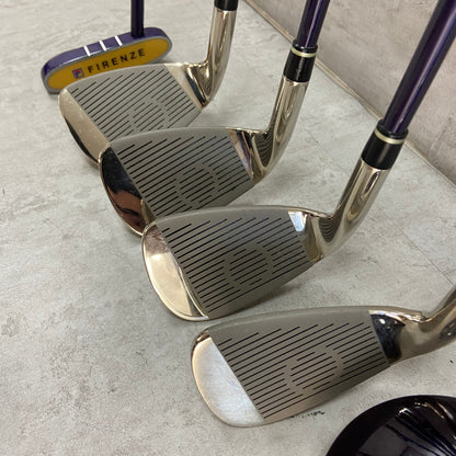 フィラ　フィレンツェ　レディースゴルフ　クラブセット　7本　右利き用　FILA GOLF　FIRENZE