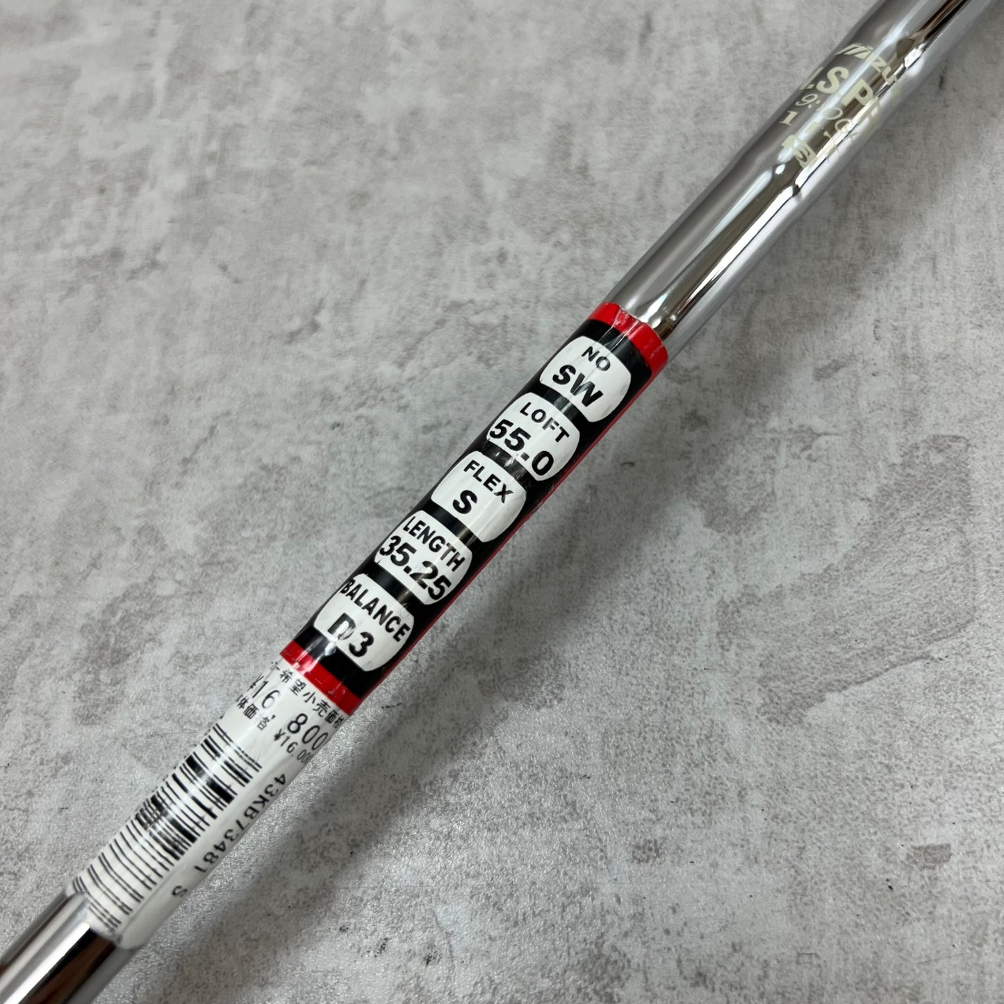 ミズノ JPX800 FORGED メンズゴルフ ウェッジ 55° S 右利き用 SW サンド MIZUNO
