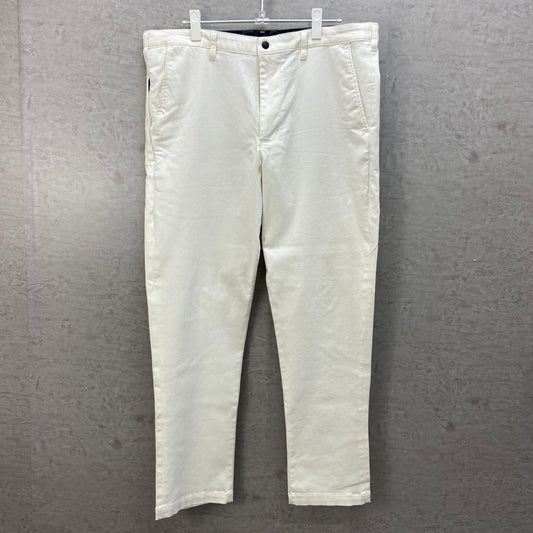 エドウィン　メンズ　パンツ　ズボン　スラックス　チノ　3L　ホワイト　男性用ゴルフアパレル　EDWIN