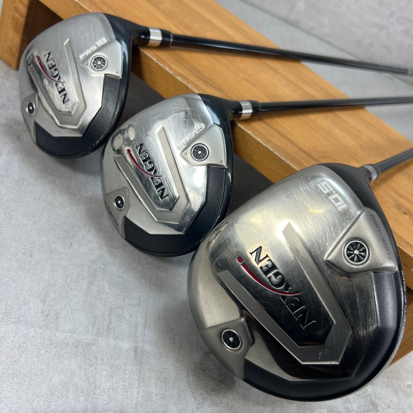 ネクスジェン　2014年　メンズゴルフ　ウッドセット　3本　右利き用　ドライバー　フェアウェイ　NEXGEN