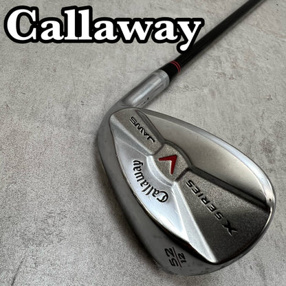 Callaway　Xシリーズ　JAWS　メンズゴルフ　アプローチウェッジ　AW　52°　カーボン　右利き　キャロウェイ