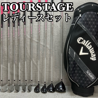 ツアーステージ　キャロウェイ　レディースゴルフ　クラブセット　11本　右利き用　TOURSTAGE Callaway