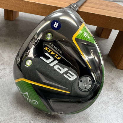 未使用　シュリンク付き　キャロウェイ　エピックフラッシュ　メンズゴルフ　3W R 右利き用　フェアウェイウッド　Callaway