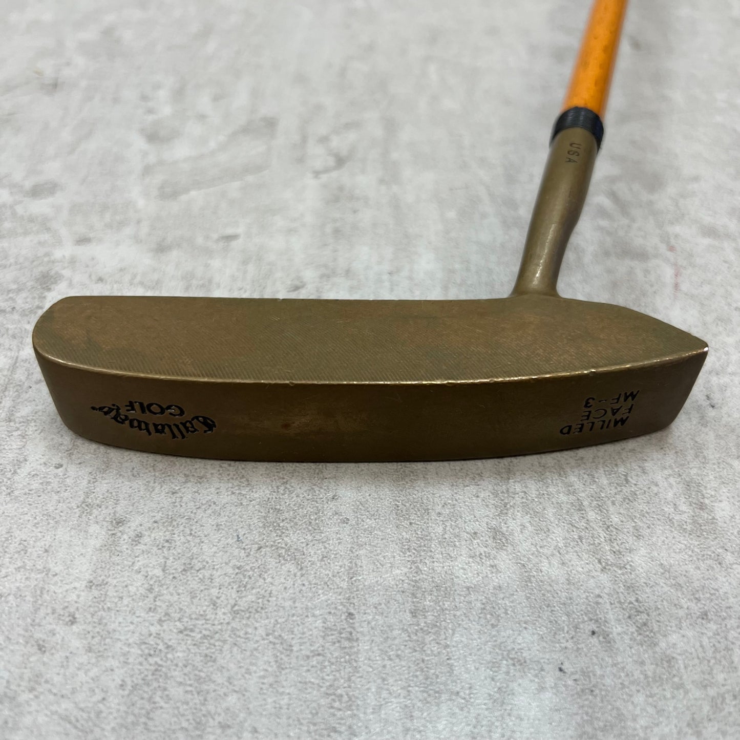キャロウェイ　ミルドフェース　MF-3　メンズゴルフ　パター　木製シャフト　約35インチ　Callaway　MILLED FACE