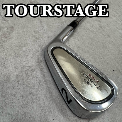 ツアーステージ　X1000　メンズゴルフ　2番アイアン　右利き用　R　スチール　ロング　TOURSTAGE