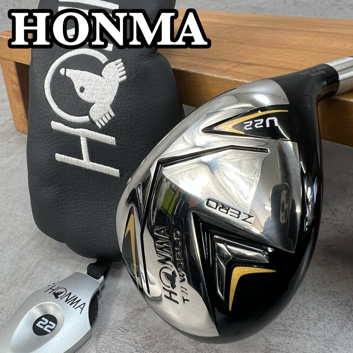 ホンマ　ツアーワールド　ゼロ　メンズゴルフ　ユーティリティ　22°　R　右利き用　UT　HONMA　TOUR　WORLD　ZERO