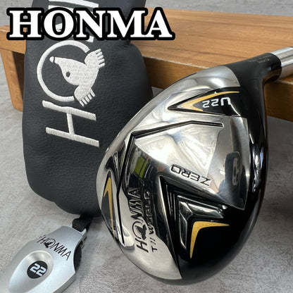 ホンマ　ツアーワールド　ゼロ　メンズゴルフ　ユーティリティ　22°　R　右利き用　UT　HONMA　TOUR　WORLD　ZERO