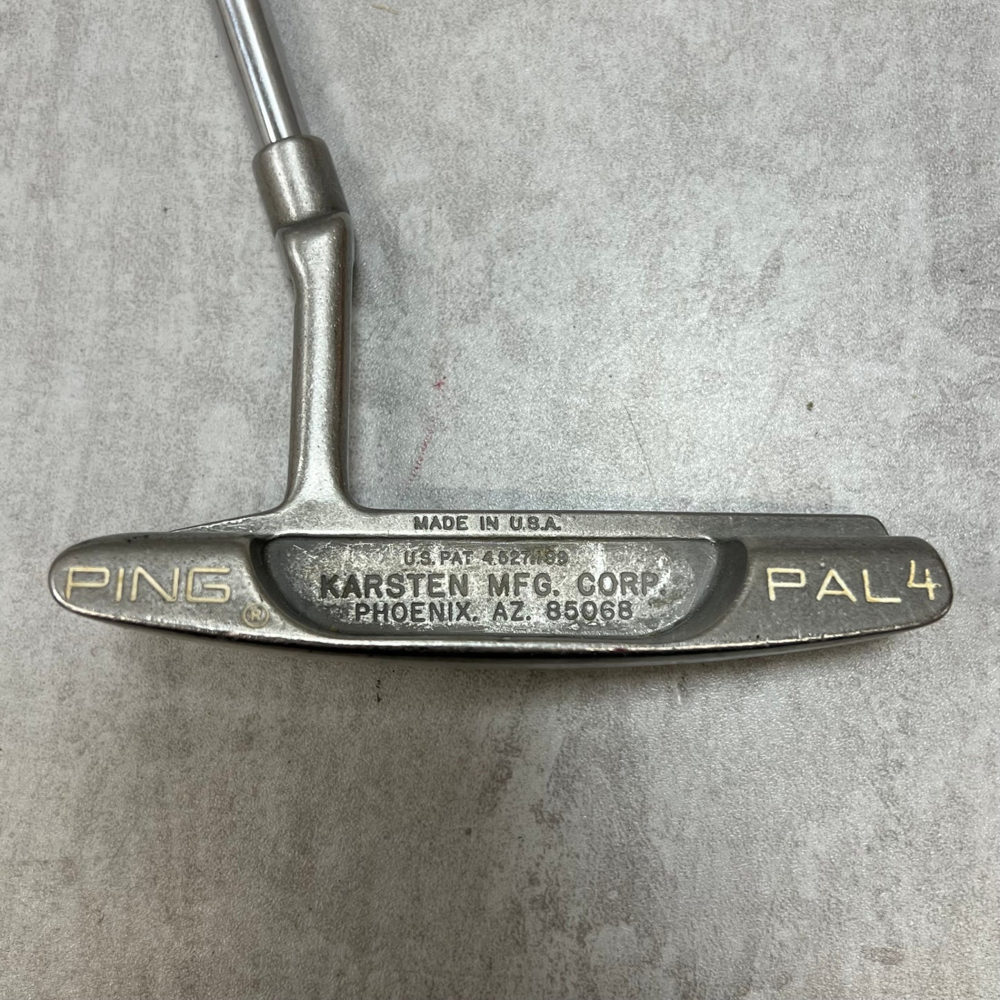 PING　PAL4 ステンレス　メンズゴルフ　パター　右利き用　33インチ　ピン　パル