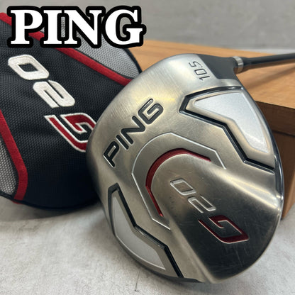 PING　G20　メンズゴルフ　ドライバー　右利き用　10.5°　S　ピン　ヘッドカバー