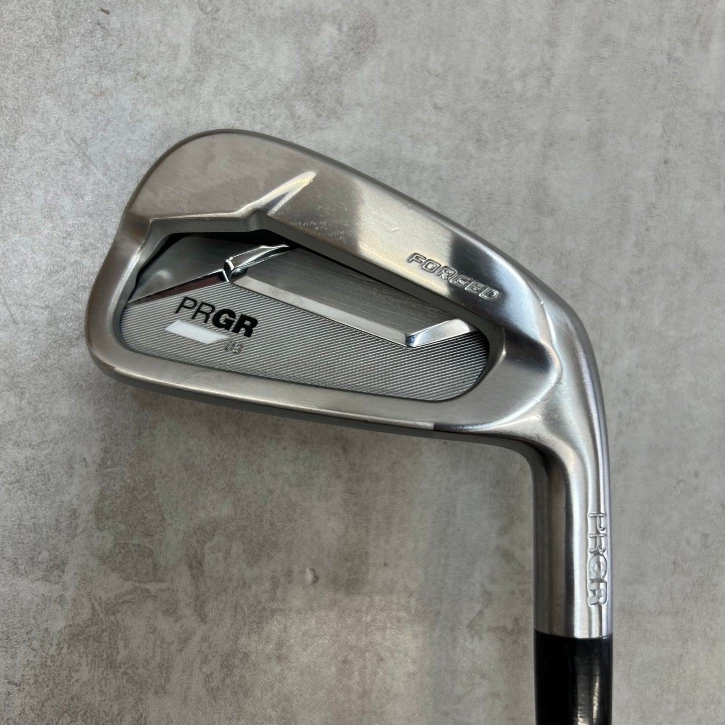 PRGR　プロギア　FORGED　03　フォージド　メンズゴルフ　7番アイアン　D-2　S　右利き用