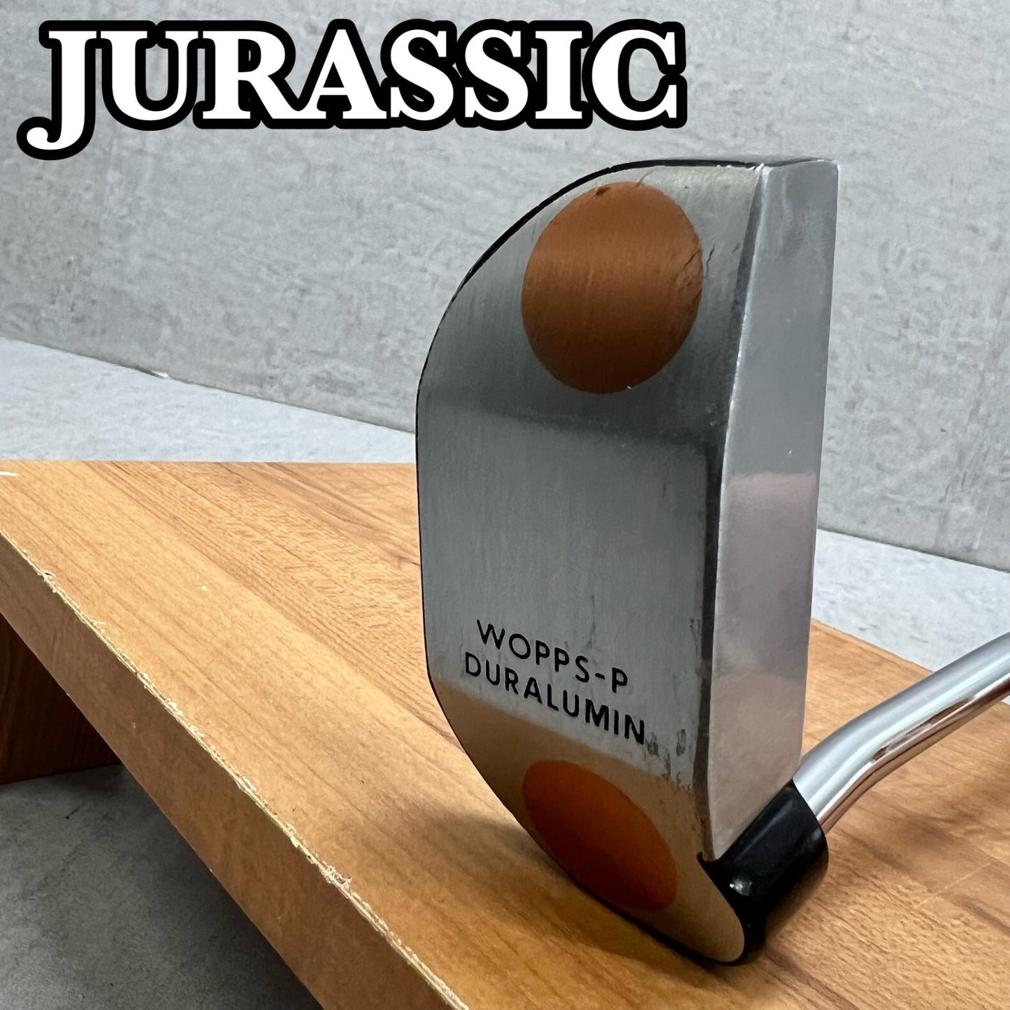 JURASSIC ジュラシック　メンズゴルフ　パター　ピン型　32.7インチ　右利き用