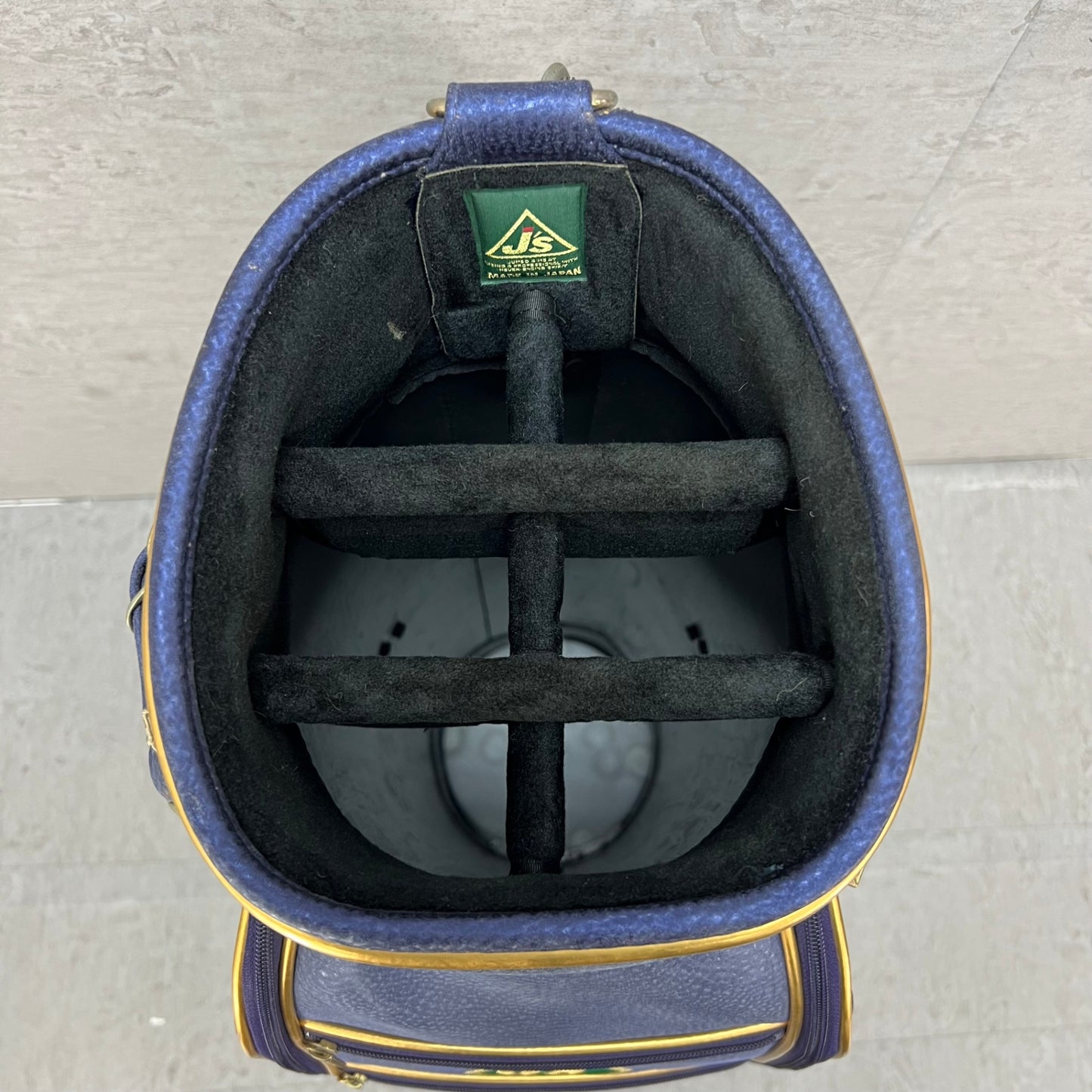 ジャンボ尾崎　Js 　ゴルフ　カート式キャディバッグ　約9型　アイアンカバー