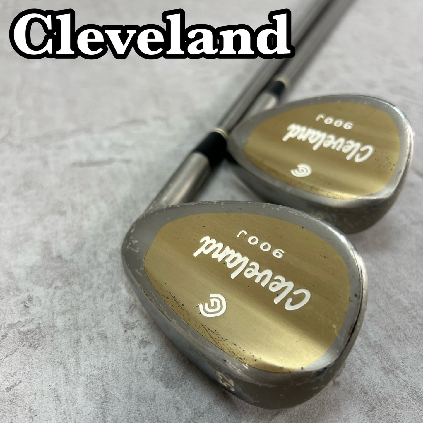 クリーブランド　900J　メンズゴルフ　ウェッジ2本セット　右利き用　アプローチ　サンド　52°　56°　Cleveland