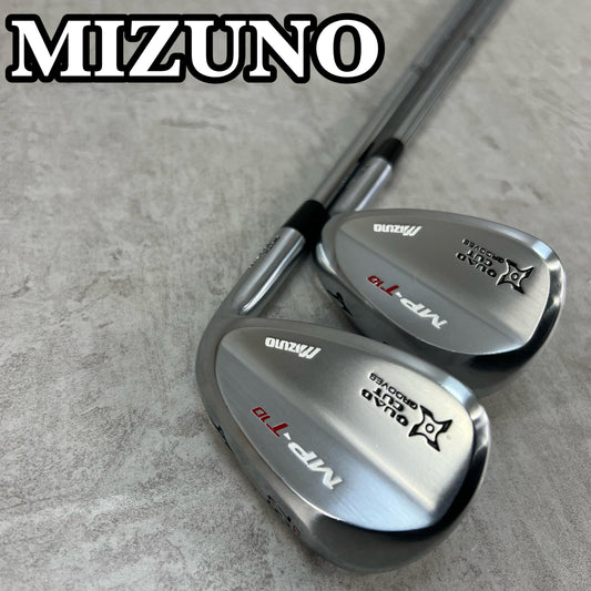 ミズノ　MP　T10　メンズゴルフ　ウェッジ2本セット　S200　右利き用　アプローチ　サンド　AW　SW　Mizuno