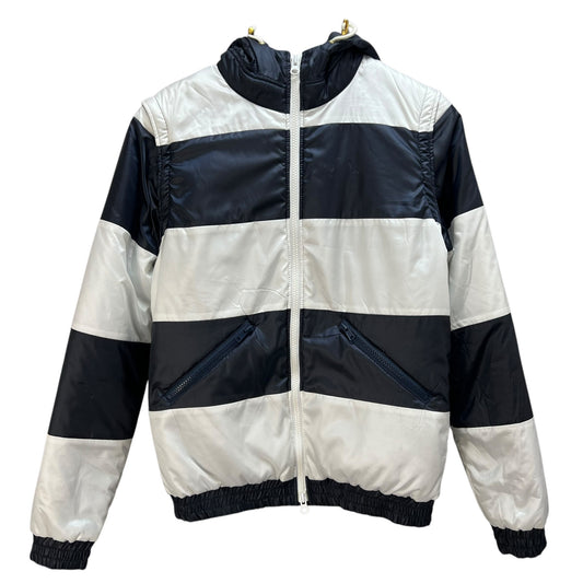 UNITED ARROWS レディース　女性用アウター 中綿ジャケット　ベスト　ボーダー　ユナイテッドアローズ