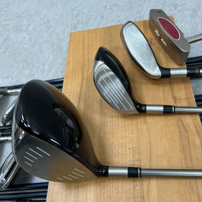 テーラーメイド　ブリヂストン　メンズゴルフ　クラブセット　14本　S　右利き用　TaylorMade　BRIDGESTONE